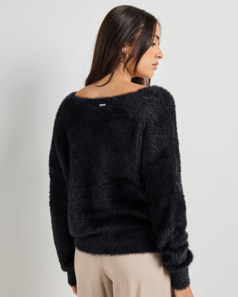 Mooloola Amara V Neck Knit Jumper for Womens