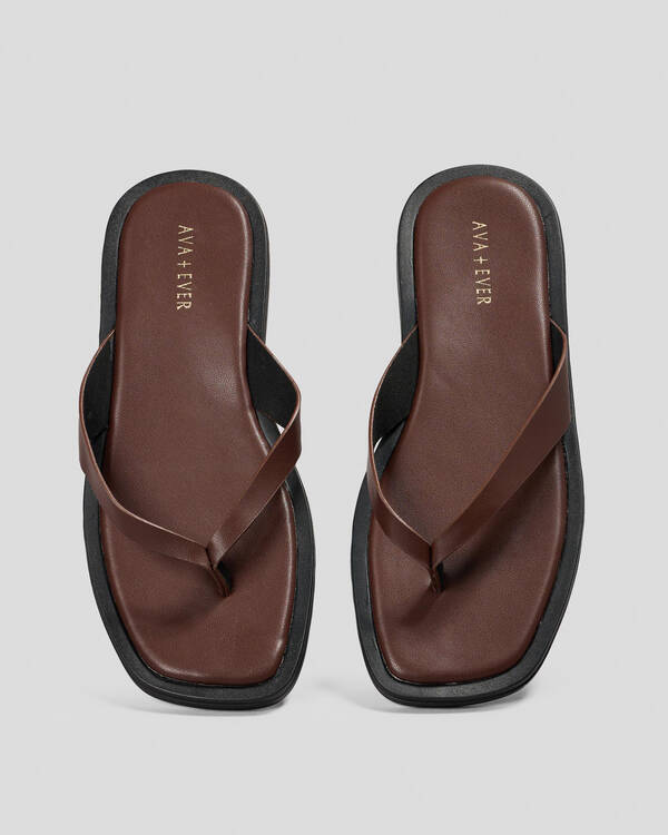 Ava And Ever Isola Thong Slide Sandals for Womens