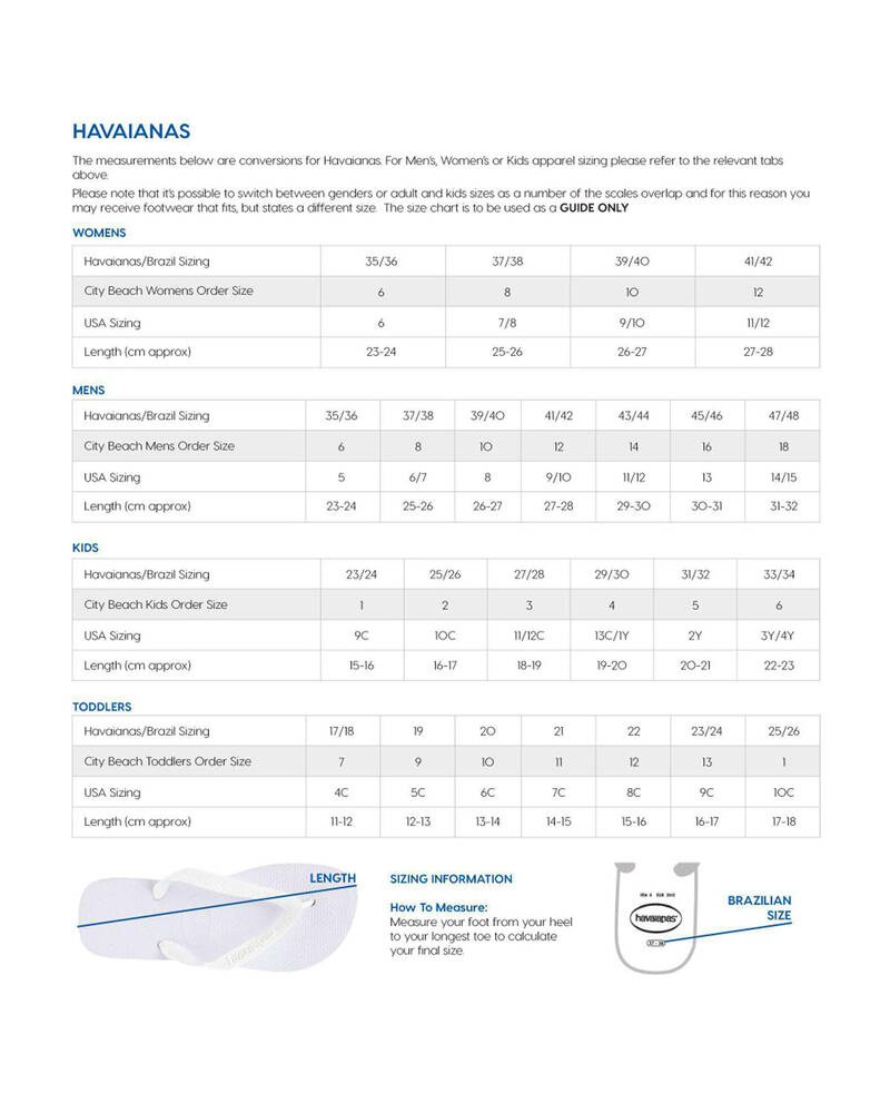 Havaianas Top Thongs for Unisex