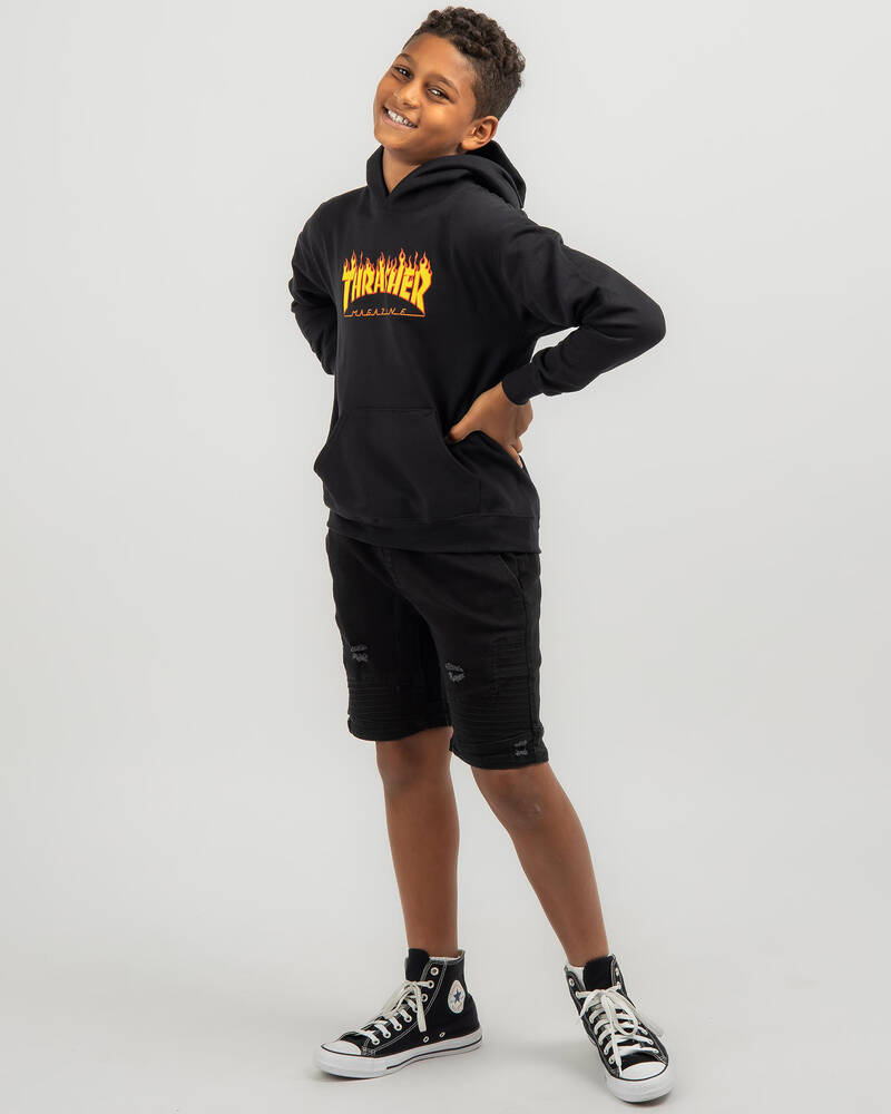 Thrasher Boys' Flame Hoodie for Mens