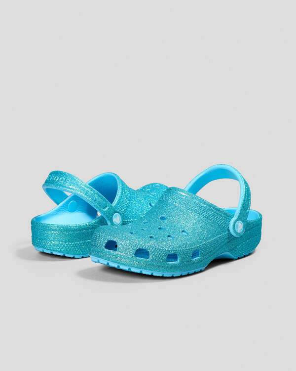 Crocs Classic Glitter Clogs for Unisex