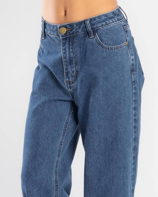 DESU Girls' Icon Straight Leg Jeans for Womens