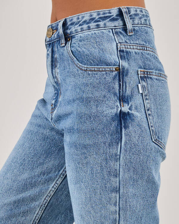 DESU Rocker Straight Leg Jeans for Womens