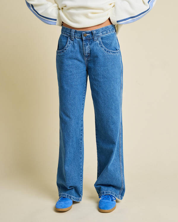 Rusty Flip Mommy Low Jeans for Womens