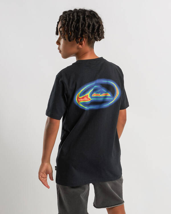Quiksilver Boys' Thermal Logo T-Shirt for Mens