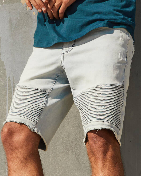 Lucid Expansion Denim Shorts for Mens