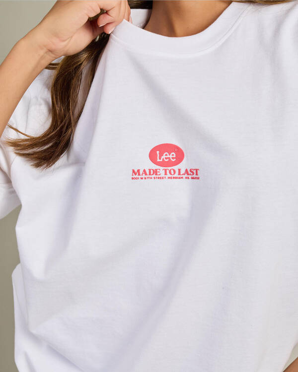 Lee Billboard Baggy T-Shirt for Womens