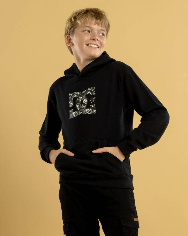 DC Shoes Boys' Star Glow Pullover Hoodie for Mens