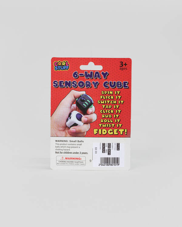 Get It Now 6 Way Sensory Cube Toy for Unisex