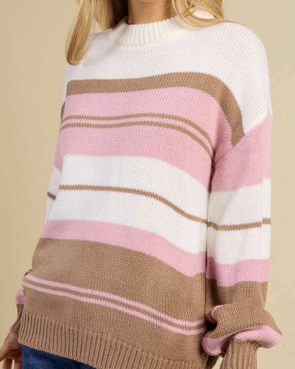 Roxy Love Again Crew Neck Sweater for Womens
