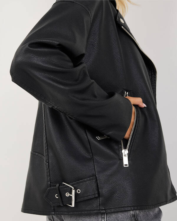 Ava And Ever Drifter Biker Jacket for Womens