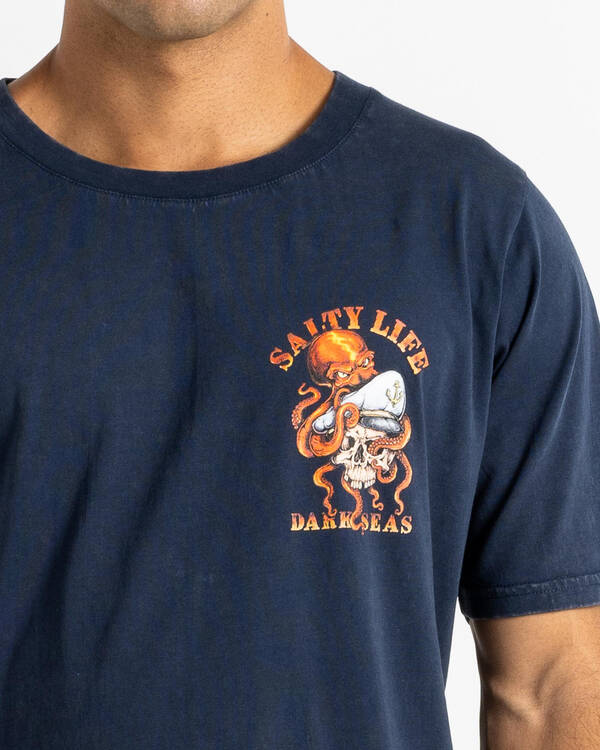 Salty Life Abyss T-Shirt for Mens