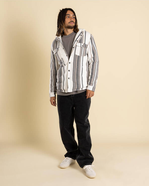 Skylark Origin Hooded Long Sleeve Shirt for Mens