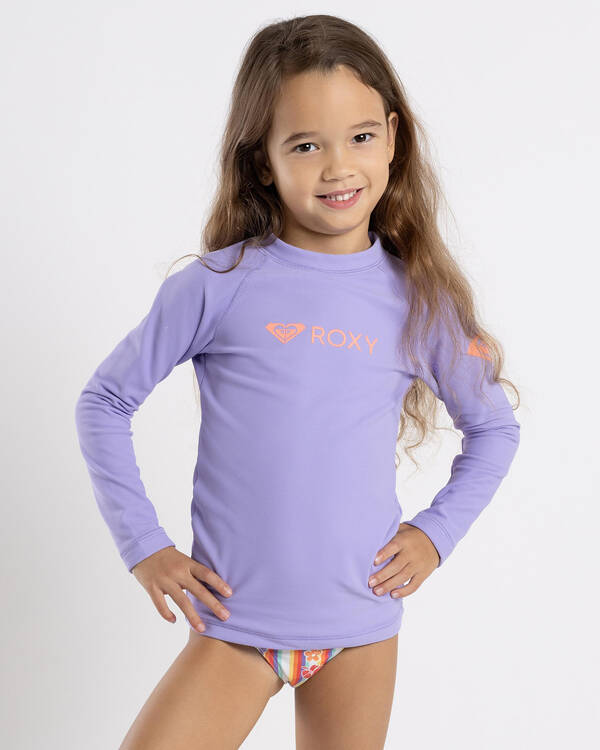 Roxy Toddlers' Heater Long Sleeve Rash Vest for Womens