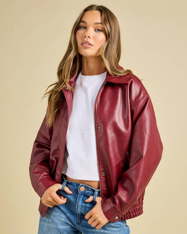 Ava And Ever Maverick Bomber Jacket for Womens