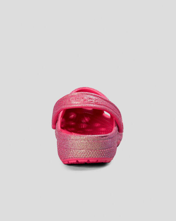 Crocs Classic Glitter Clogs for Unisex