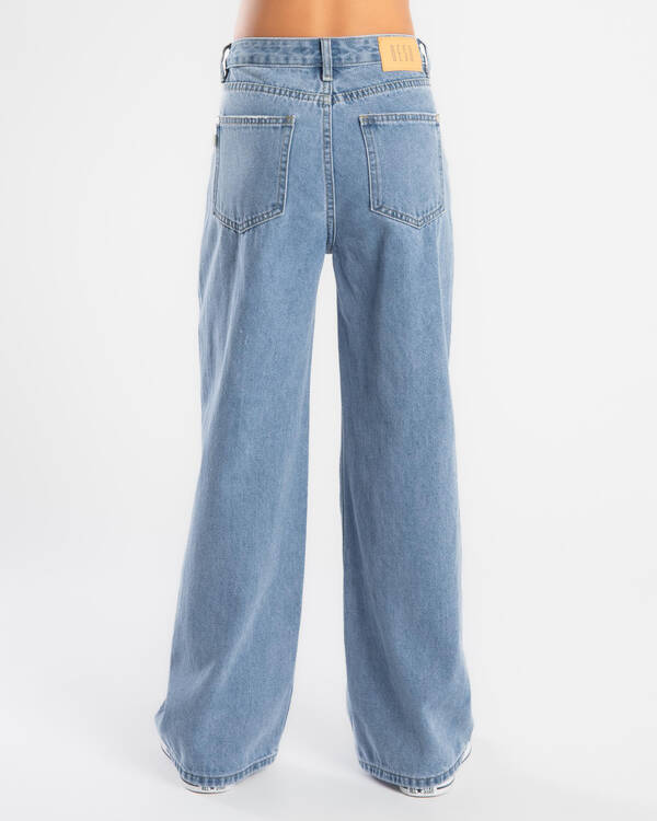 DESU Girls' Icon Straight Leg Jeans for Womens