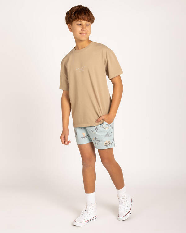Skylark Boys' Haze Elastic Waist Shorts for Mens