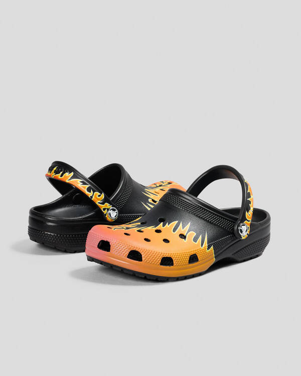 Crocs Classic Flames Clog for Unisex