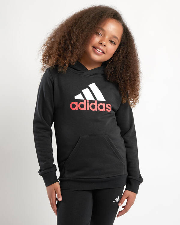 adidas Girls' Big Logo 2 Hoodie for Womens