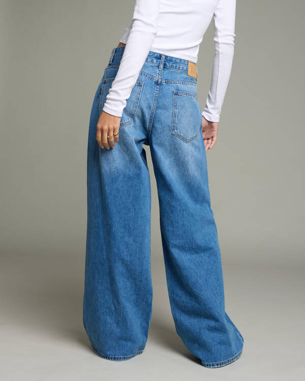 DESU Soho Wide Leg Jeans for Womens