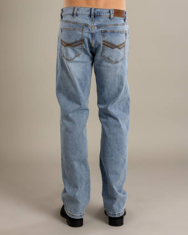 Ringers Western Muster Slim Straight Jeans for Mens