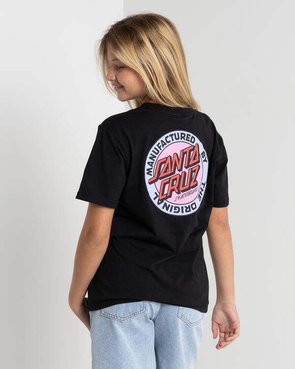 Santa Cruz Girl's MFG Retro Dot Reverse T-Shirt for Womens