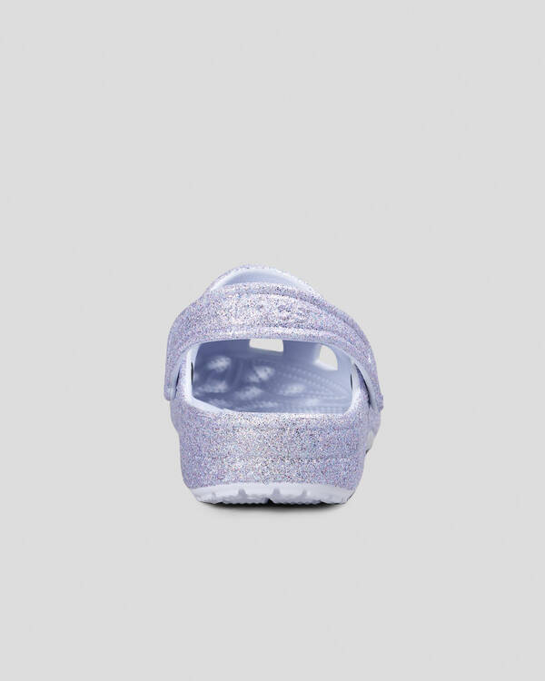 Crocs Kids Glitter Clogs for Unisex