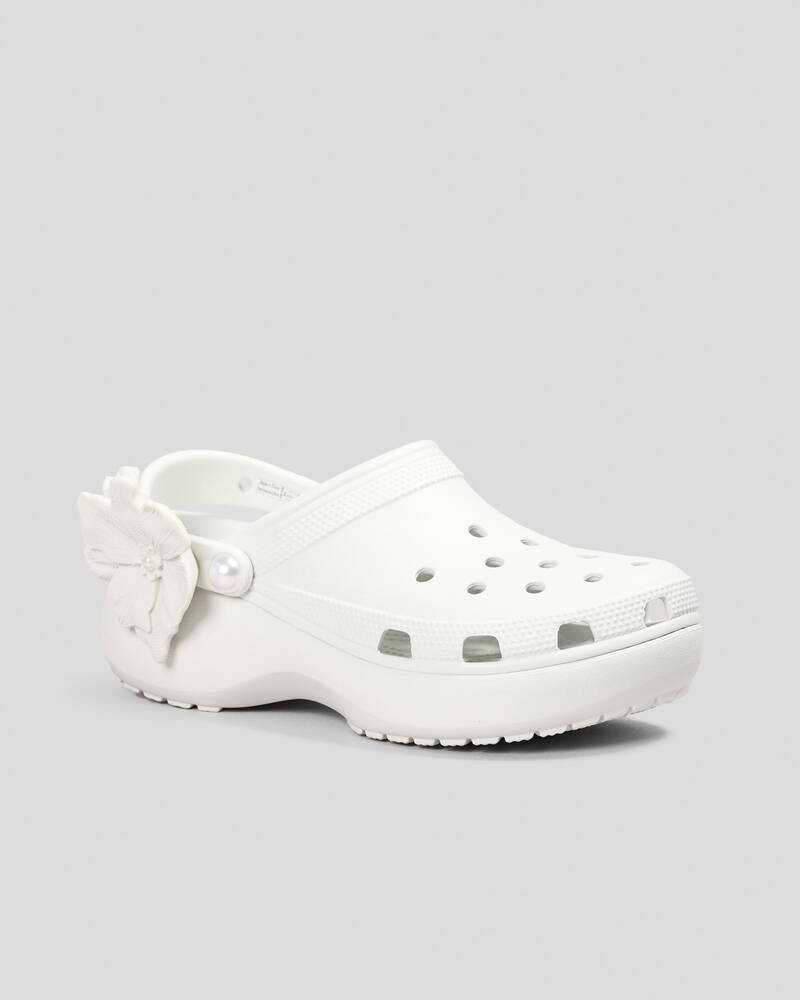 Crocs Platform Bouquet Clogs for Womens