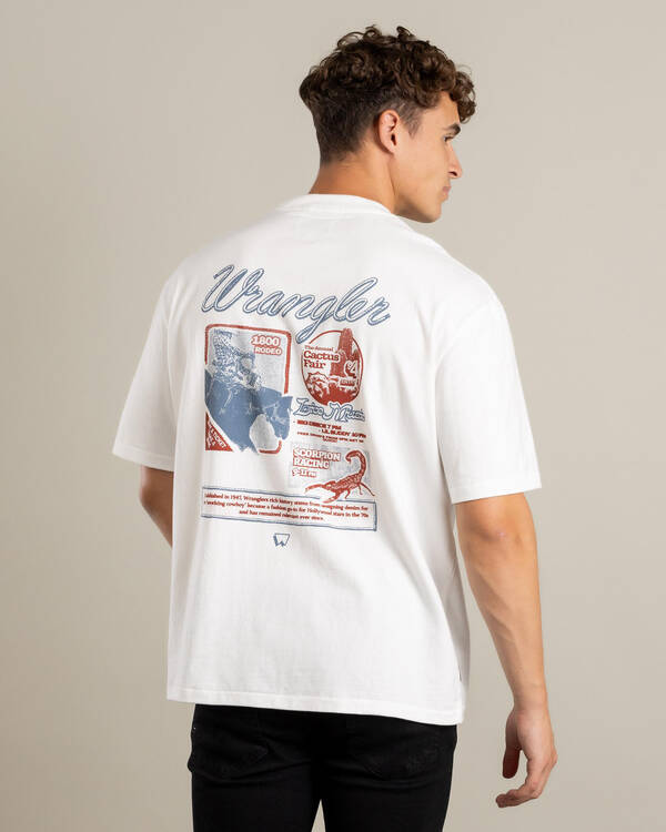 Wrangler 1800-Rodeo Slacker T-Shirt for Mens