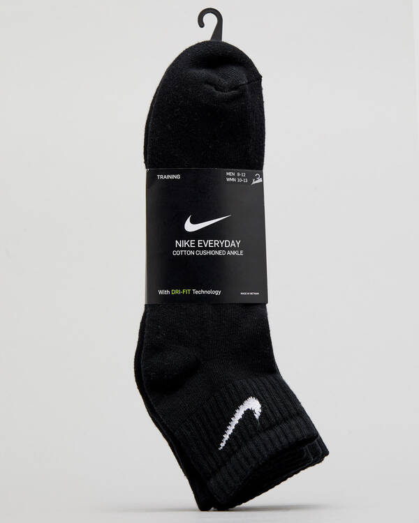 Nike Women's Everyday Cushion Ankle Sock Pack for Womens
