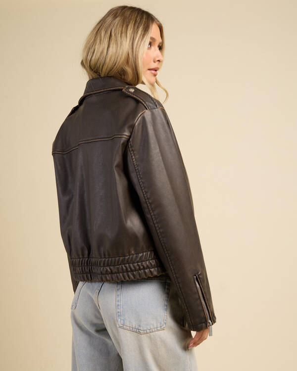 Ava And Ever Pilot Bomber Jacket for Womens