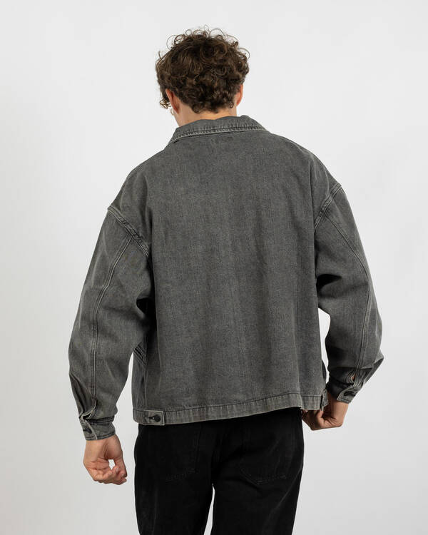 Rusty Arc Up Denim Jacket for Mens