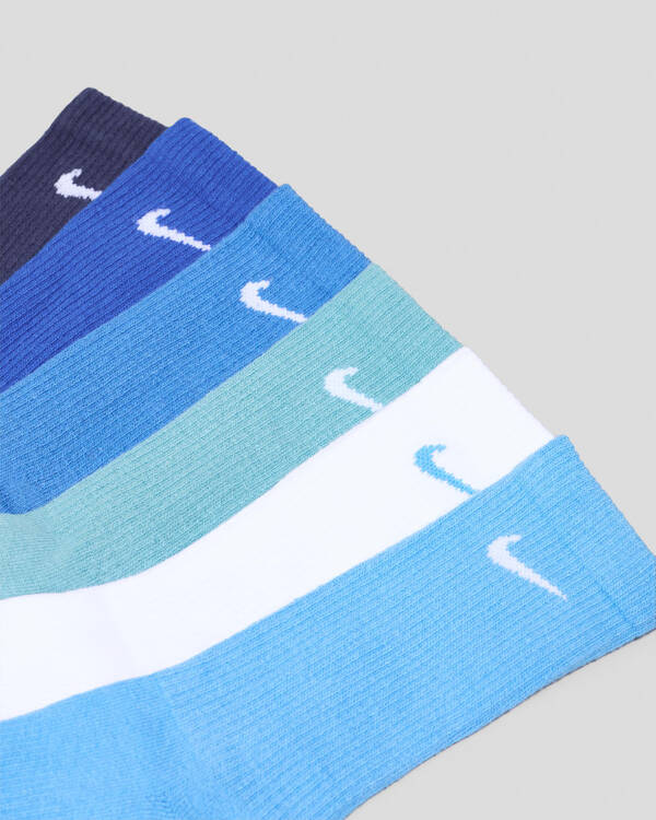 Nike Women's Everyday Plus Cushioned Training Crew Sock Pack for Womens