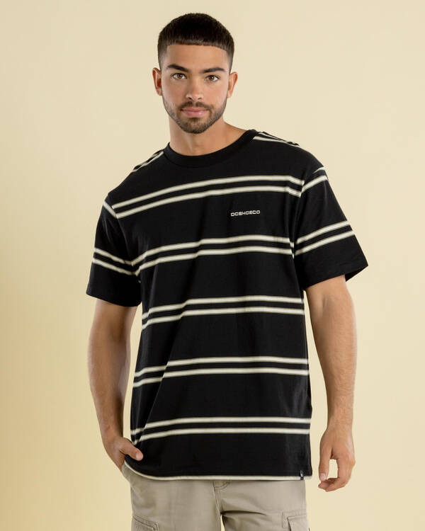 DC Shoes Portside Stripe T-Shirt for Mens