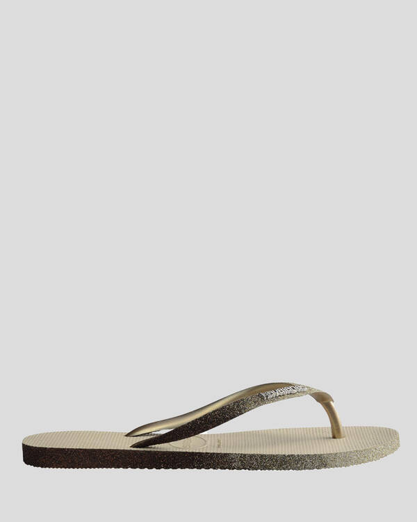 Havaianas Slim Sparkle Thongs for Womens