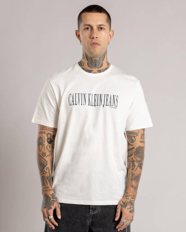 Calvin Klein Stretch Graphic T-Shirt for Mens