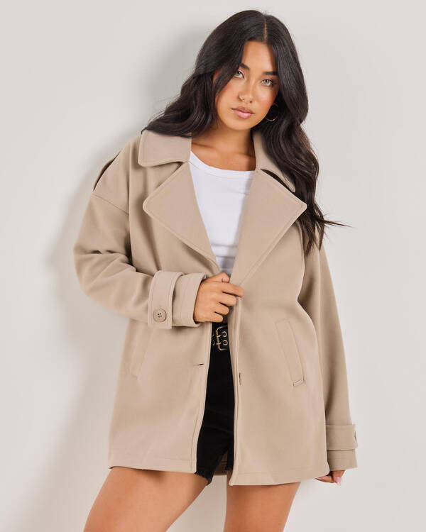 Mooloola Saffie Short Coat for Womens