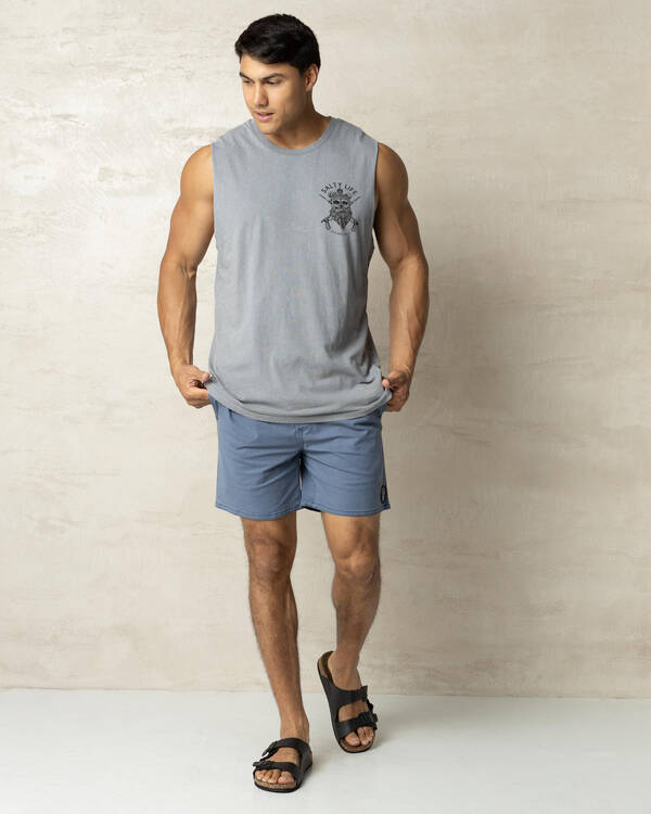 Salty Life Gradual Elastic Waist Shorts for Mens