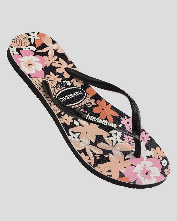Havaianas Slim Ditsy Bloom Thongs for Womens