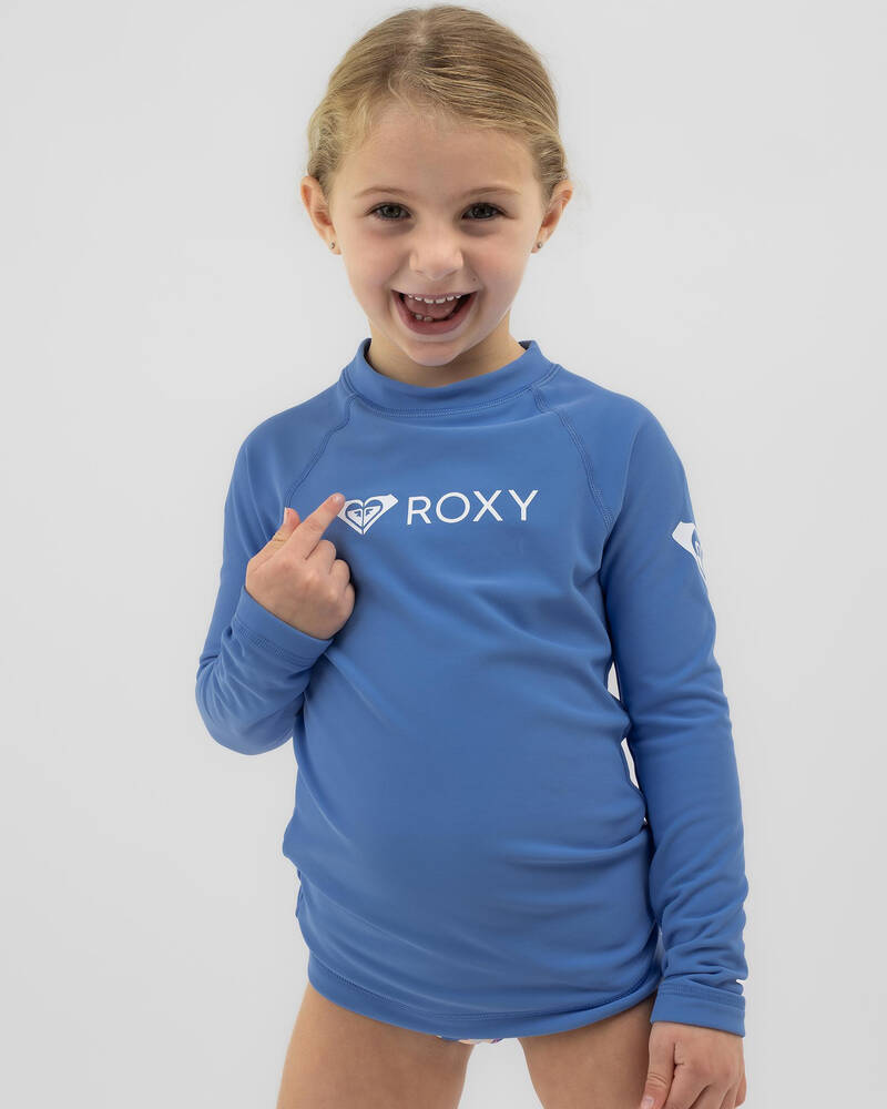 Roxy Toddlers' Heater Long Sleeve Rash Vest for Womens