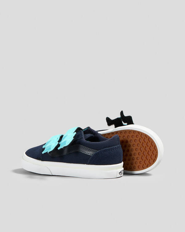 Vans Toddlers' Old Skool V Bolt Strap Shoes for Mens