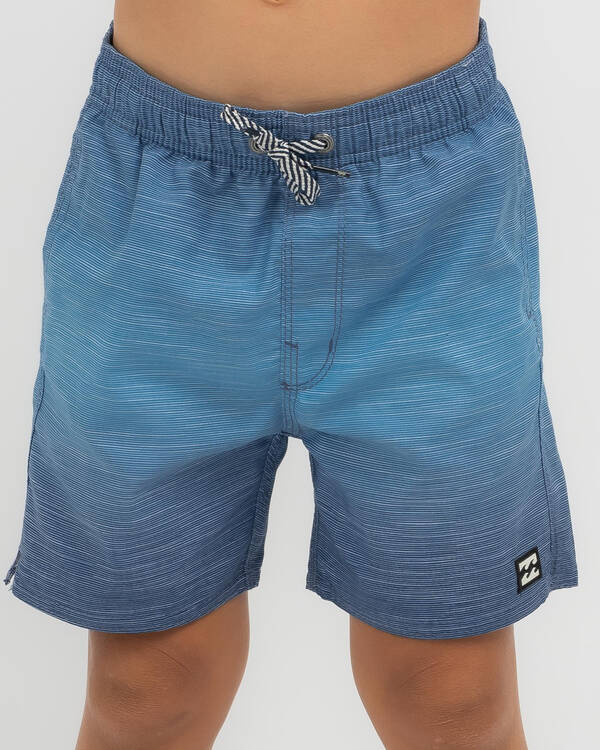 Billabong Toddlers' Sergio Layback Beach Shorts for Mens
