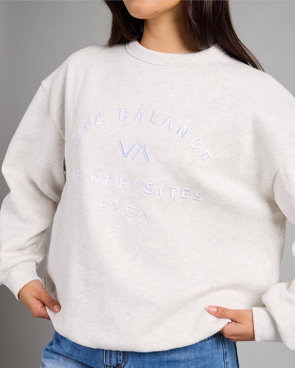 RVCA Bold Vintage Crewneck Sweatshirt for Womens