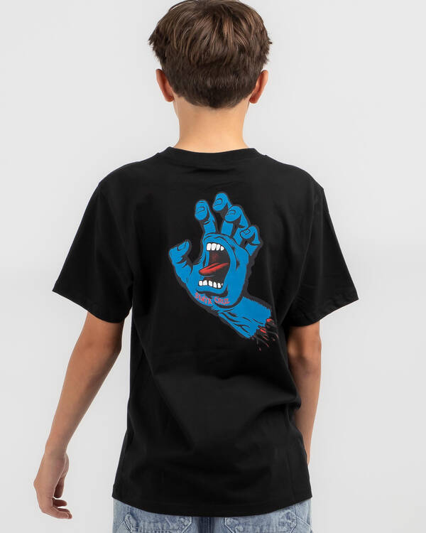 Santa Cruz Boys' Opus Screaming Hand T-Shirt for Mens