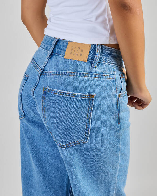 DESU Icon Straight Leg Jeans for Womens