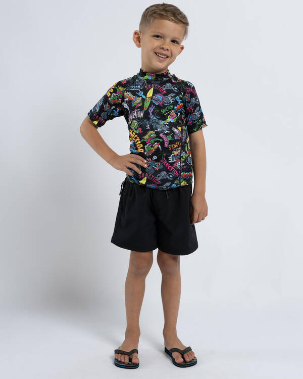 Sanction Toddlers' Squad Short Sleeve Rash Vest for Mens