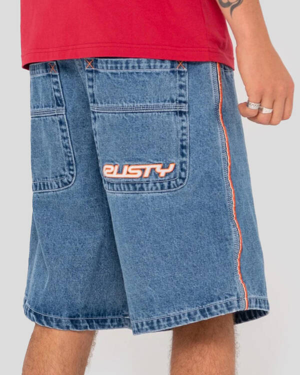Rusty Flip Daddy 2.0 Jean Shorts for Mens
