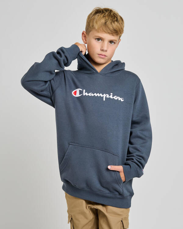 Champion Boys' Logo Hoodie for Mens