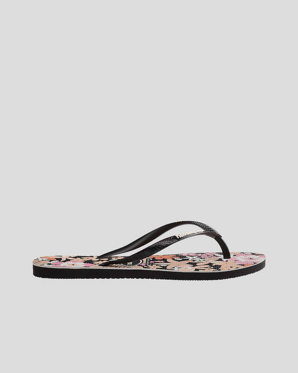 Havaianas Slim Ditsy Bloom Thongs for Womens
